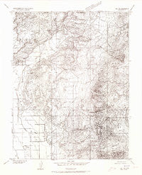 Loa 1 NE Utah Historical topographic map, 1:24000 scale, 7.5 X 7.5 Minute, Year 1952