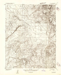 Loa 1 SE Utah Historical topographic map, 1:24000 scale, 7.5 X 7.5 Minute, Year 1952