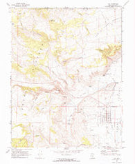 Loa Utah Historical topographic map, 1:24000 scale, 7.5 X 7.5 Minute, Year 1969
