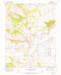 Loa Utah Historical topographic map, 1:24000 scale, 7.5 X 7.5 Minute, Year 1969
