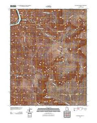 Lockhart Basin Utah Historical topographic map, 1:24000 scale, 7.5 X 7.5 Minute, Year 2010
