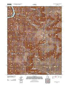 Lockhart Basin Utah Historical topographic map, 1:24000 scale, 7.5 X 7.5 Minute, Year 2010