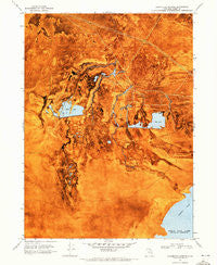 Locomotive Springs Utah Historical topographic map, 1:24000 scale, 7.5 X 7.5 Minute, Year 1969