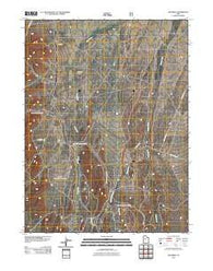 Lofgreen Utah Historical topographic map, 1:24000 scale, 7.5 X 7.5 Minute, Year 2011