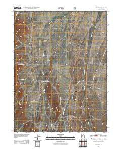 Lofgreen Utah Historical topographic map, 1:24000 scale, 7.5 X 7.5 Minute, Year 2011