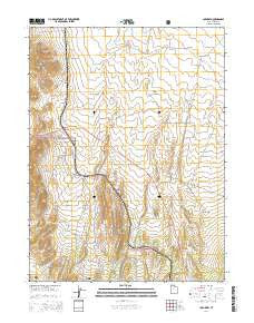 Lofgreen Utah Current topographic map, 1:24000 scale, 7.5 X 7.5 Minute, Year 2014