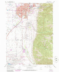 Logan Utah Historical topographic map, 1:24000 scale, 7.5 X 7.5 Minute, Year 1961
