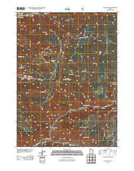 Logan Peak Utah Historical topographic map, 1:24000 scale, 7.5 X 7.5 Minute, Year 2011