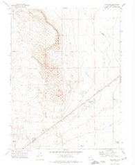Long Ridge Utah Historical topographic map, 1:24000 scale, 7.5 X 7.5 Minute, Year 1972