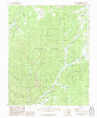 Long Valley Junction Utah Historical topographic map, 1:24000 scale, 7.5 X 7.5 Minute, Year 1985