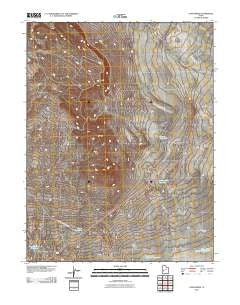 Long Ridge Utah Historical topographic map, 1:24000 scale, 7.5 X 7.5 Minute, Year 2011