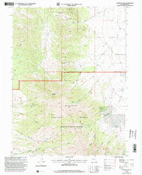 Lookout Pass Utah Historical topographic map, 1:24000 scale, 7.5 X 7.5 Minute, Year 1998