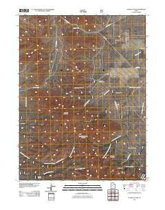 Lookout Pass Utah Historical topographic map, 1:24000 scale, 7.5 X 7.5 Minute, Year 2011