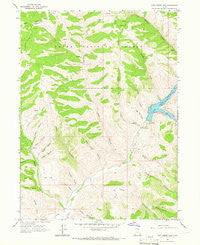 Lost Creek Dam Utah Historical topographic map, 1:24000 scale, 7.5 X 7.5 Minute, Year 1964