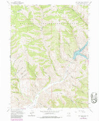 Lost Creek Dam Utah Historical topographic map, 1:24000 scale, 7.5 X 7.5 Minute, Year 1964