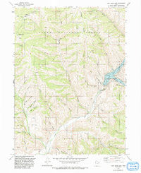 Lost Creek Dam Utah Historical topographic map, 1:24000 scale, 7.5 X 7.5 Minute, Year 1991