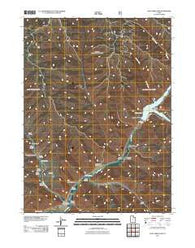 Lost Creek Dam Utah Historical topographic map, 1:24000 scale, 7.5 X 7.5 Minute, Year 2011