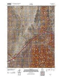 Low Utah Historical topographic map, 1:24000 scale, 7.5 X 7.5 Minute, Year 2011