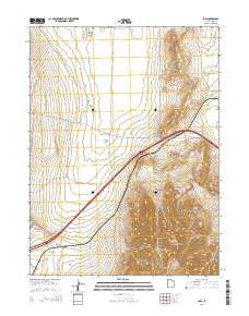Low Utah Current topographic map, 1:24000 scale, 7.5 X 7.5 Minute, Year 2014