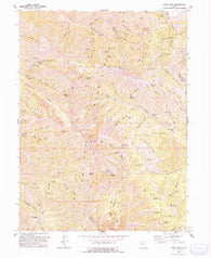 Lowe Peak Utah Historical topographic map, 1:24000 scale, 7.5 X 7.5 Minute, Year 1993