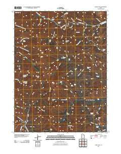 Lowe Peak Utah Historical topographic map, 1:24000 scale, 7.5 X 7.5 Minute, Year 2011