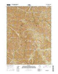 Lowe Peak Utah Current topographic map, 1:24000 scale, 7.5 X 7.5 Minute, Year 2014