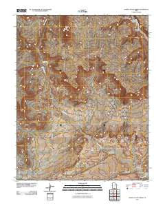 Lower Coyote Spring Utah Historical topographic map, 1:24000 scale, 7.5 X 7.5 Minute, Year 2011