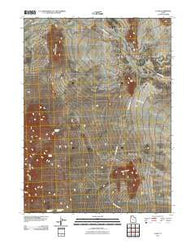 Lucin Utah Historical topographic map, 1:24000 scale, 7.5 X 7.5 Minute, Year 2011