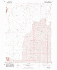 Lucin 4 NW Utah Historical topographic map, 1:24000 scale, 7.5 X 7.5 Minute, Year 1991