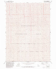 Lucin 4 SE Utah Historical topographic map, 1:24000 scale, 7.5 X 7.5 Minute, Year 1991