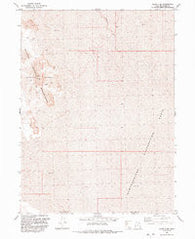 Lucin 4 SW Utah Historical topographic map, 1:24000 scale, 7.5 X 7.5 Minute, Year 1991