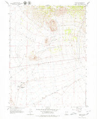 Lucin NE Utah Historical topographic map, 1:24000 scale, 7.5 X 7.5 Minute, Year 1967