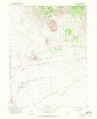 Lucin NE Utah Historical topographic map, 1:24000 scale, 7.5 X 7.5 Minute, Year 1967