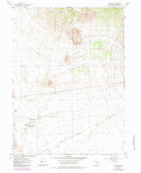 Lucin NE Utah Historical topographic map, 1:24000 scale, 7.5 X 7.5 Minute, Year 1967