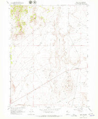 Lucin NW Utah Historical topographic map, 1:24000 scale, 7.5 X 7.5 Minute, Year 1967