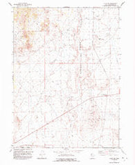 Lucin NW Utah Historical topographic map, 1:24000 scale, 7.5 X 7.5 Minute, Year 1992