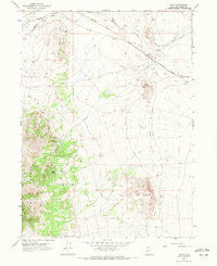 Lucin Utah Historical topographic map, 1:24000 scale, 7.5 X 7.5 Minute, Year 1967