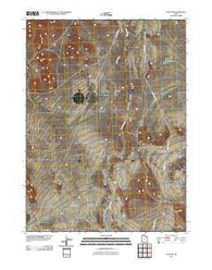 Lucin NW Utah Historical topographic map, 1:24000 scale, 7.5 X 7.5 Minute, Year 2011