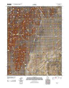 Lund Utah Historical topographic map, 1:24000 scale, 7.5 X 7.5 Minute, Year 2010