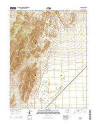 Lund Utah Current topographic map, 1:24000 scale, 7.5 X 7.5 Minute, Year 2014