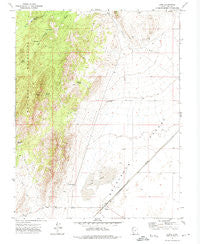 Lund Utah Historical topographic map, 1:24000 scale, 7.5 X 7.5 Minute, Year 1971