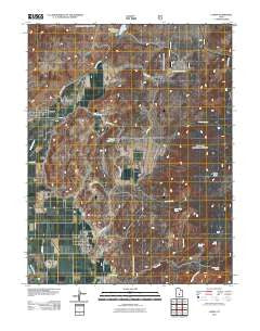 Lyman Utah Historical topographic map, 1:24000 scale, 7.5 X 7.5 Minute, Year 2011