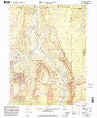 Lyman Lake Utah Historical topographic map, 1:24000 scale, 7.5 X 7.5 Minute, Year 1998