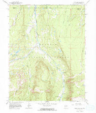 Lyman Utah Historical topographic map, 1:24000 scale, 7.5 X 7.5 Minute, Year 1967