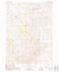 Lynn Reservoir Utah Historical topographic map, 1:24000 scale, 7.5 X 7.5 Minute, Year 1990