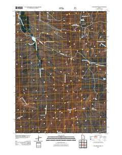 Lynn Reservoir Utah Historical topographic map, 1:24000 scale, 7.5 X 7.5 Minute, Year 2011