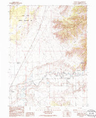 Lynndyl East Utah Historical topographic map, 1:24000 scale, 7.5 X 7.5 Minute, Year 1986