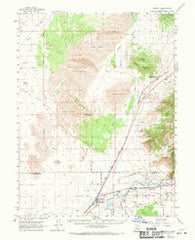 Lynndyl Utah Historical topographic map, 1:62500 scale, 15 X 15 Minute, Year 1962