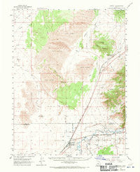 Lynndyl Utah Historical topographic map, 1:62500 scale, 15 X 15 Minute, Year 1962