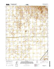 Lynndyl West Utah Current topographic map, 1:24000 scale, 7.5 X 7.5 Minute, Year 2014